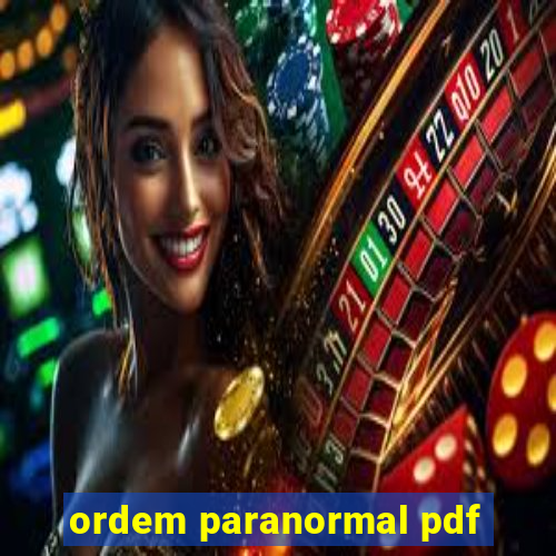 ordem paranormal pdf